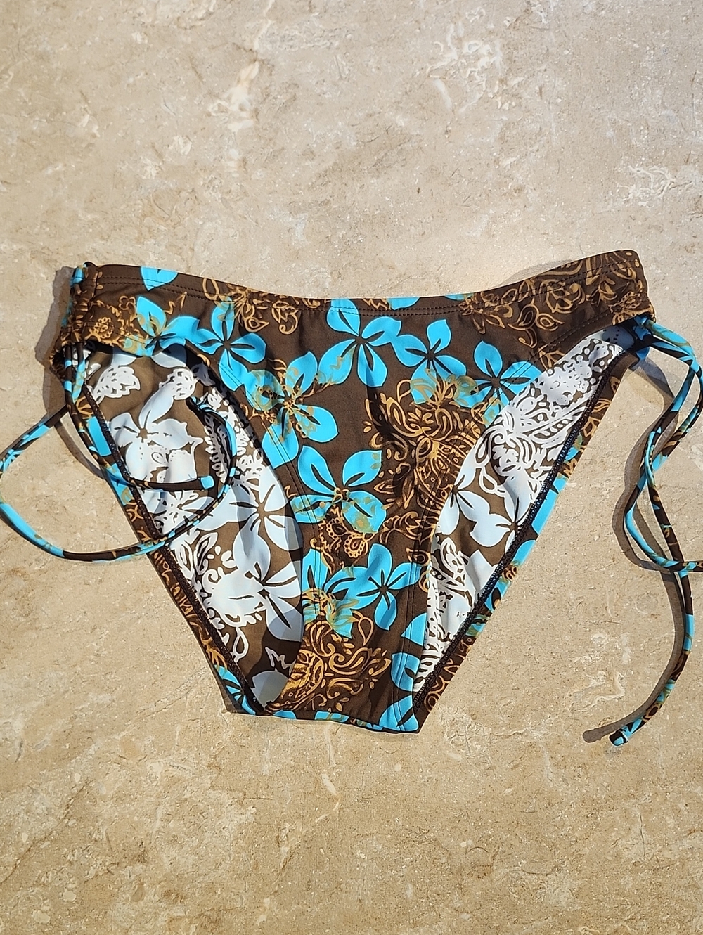 St Tropez Tropical Floral Bikini Bottom M